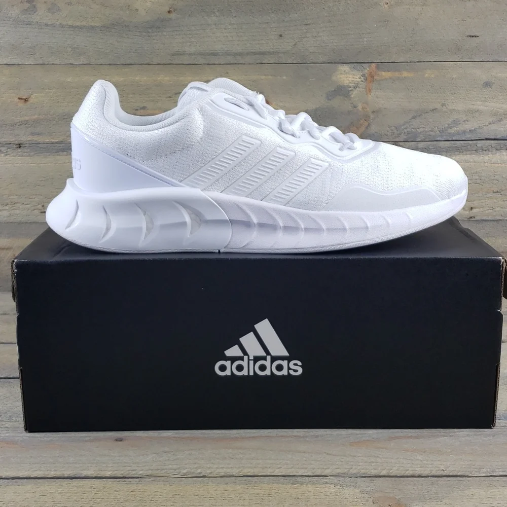 adidas Kaptir Super Running Boost Shoes Cloud White - Picture 1 of 8